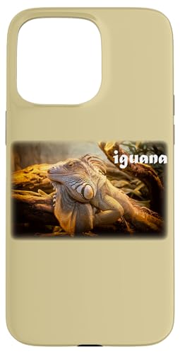 Foto mit Leguan-Eidechse Hülle für iPhone 15 Pro Max Foto mit Leguan-Eidechse Hülle für iPhone 15 Pro Max von Wistful
