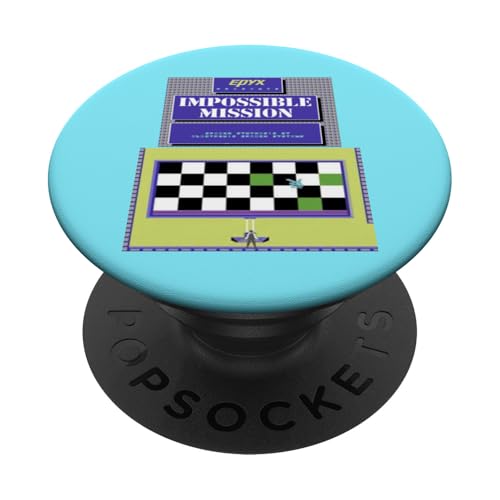 Impossible Mission Classic Videospiel Commodore PopSockets Klebender PopGrip Impossible Mission Classic Videospiel Commodore PopSockets Klebender PopGrip von Wistful