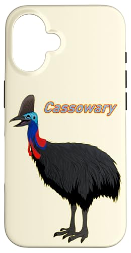 Kasuar Vogel Hülle für iPhone 16 von Wistful