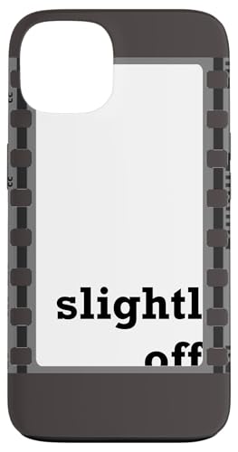 Retro-Film mit leicht abgesetztem Design Hülle für iPhone 13 von Wistful