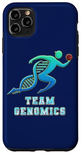 Team Genomics Chromosomen Rose Hülle für iPhone 11 Pro Max von Wistful