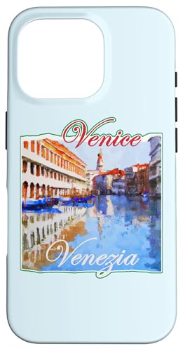 Venedig Italien Malerei Stadtkanal Hülle für iPhone 16 Pro von Wistful