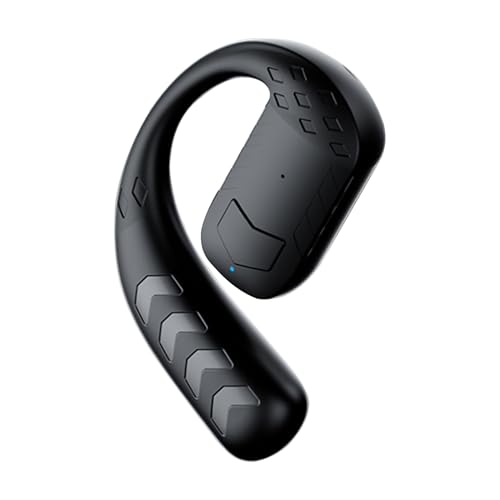 Einohr- -Headset - Kabelloser Ohrhörer mit integriertem Mikrofon | Komfortables Freisprech-Headset für Anrufe, Arbeit, Reisen, Fahren, Online-Meetings & langes Sprechen von Wisylizv