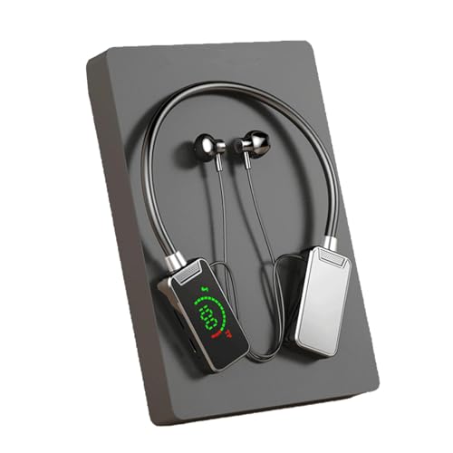 Kabellose Soundkarte Live Streaming Ohrhörer - Audio Editing Ohrhörer | Wasserdicht Wireless Nackenbügel Kopfhörer | Wireless Earbuds für Jobsite, Sport, Laufen, von Wisylizv