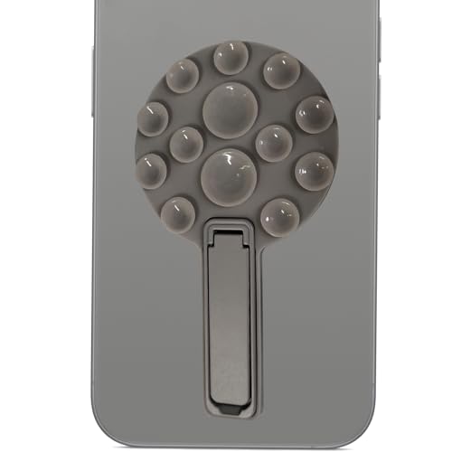 Wisylizv Handy-Saugnapf, 6 cm, klebrige Handyhülle, Saugnapf-Handyhalterung mit Silikonmaterial, rutschfeste, stabile Halterung, starker Halt, Aufkleber für Smartphones und Wand-Selfies von Wisylizv