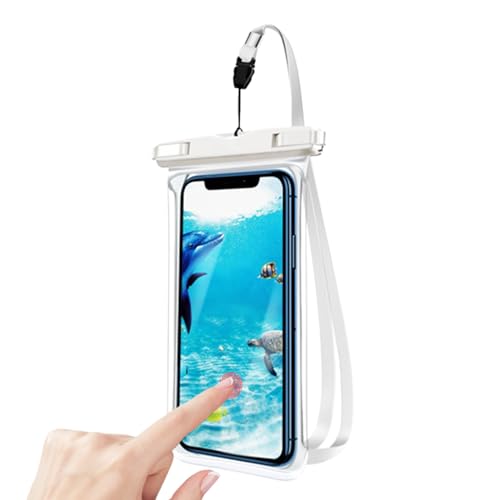 Wisylizv Wasserdichte Handytasche, schwimmende, transparente Touchscreen-Schutzhülle, leicht, staubdicht, für Reisen, Urlaub, Wandern, Kreuzfahrt, Schwimmen, Schnorcheln, Kajakfahren Wisylizv Wasserdichte Handytasche, schwimmende, transparente Touchscreen-Schutzhülle, leicht, staubdicht, für Reisen, Urlaub, Wandern, Kreuzfahrt, Schwimmen, Schnorcheln, Kajakfahren von Wisylizv