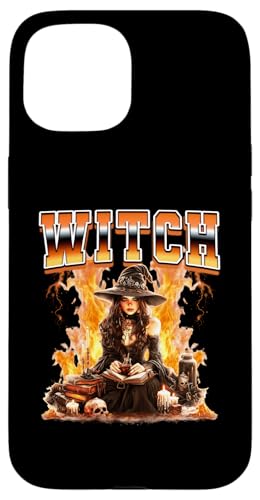 Hexe Halloween Gruselige 90er Jahre Bootleg Style Hülle für iPhone 15 Hexe Halloween Gruselige 90er Jahre Bootleg Style Hülle für iPhone 15 von Witch Halloween 90s Retro Bootleg Gifts