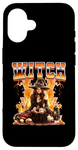 Hexe Halloween Gruselige 90er Jahre Bootleg Style Hülle für iPhone 16 Hexe Halloween Gruselige 90er Jahre Bootleg Style Hülle für iPhone 16 von Witch Halloween 90s Retro Bootleg Gifts