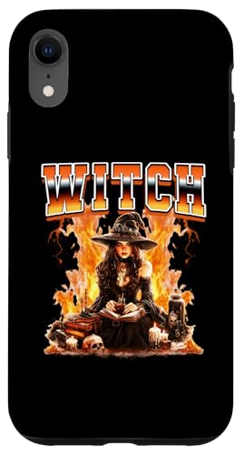 Hexe Halloween Gruselige 90er Jahre Bootleg Style Hülle für iPhone XR Hexe Halloween Gruselige 90er Jahre Bootleg Style Hülle für iPhone XR von Witch Halloween 90s Retro Bootleg Gifts