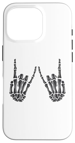 Skelett Hände Gothic Rocker Hands Halloween Rock Musik Hülle für iPhone 16 Pro Skelett Hände Gothic Rocker Hands Halloween Rock Musik Hülle für iPhone 16 Pro von Witchy Wardrobe