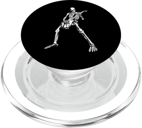Skelett spielt E-Gitarre Solo Halloween Rock Musik PopSockets PopGrip für MagSafe Skelett spielt E-Gitarre Solo Halloween Rock Musik PopSockets PopGrip für MagSafe von Witchy Wardrobe