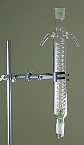 Dimrothkühler für Soxhlet, 70 ml, 250 mm, Kern NS 34/35 von Witeg
