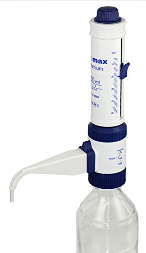 Dispenser, Labmax premium, rekalibrierbar, 0 Prozent Reagenzienverlust, DE-M, 0.5 mL-5.0 mL von Witeg