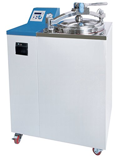 Witeg Dampfsterilisator WAC-R60 60L bis 132°C mit eingebauten Recorder, für Biotechnologie, Kliniken, Umwelt, Medizin und Nahrungsmittelindustrie von Witeg