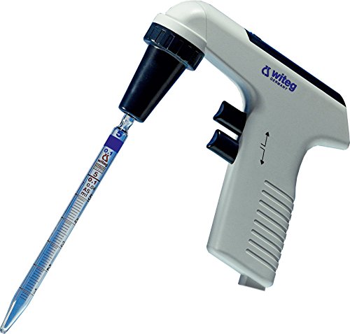 Witeg Elektrische Pipettierhilfe Witoped EP für Pipetten bis 100ml, preiswerte Pipettierhilfe mit regulierbarer Geschwindigkeit von Witeg