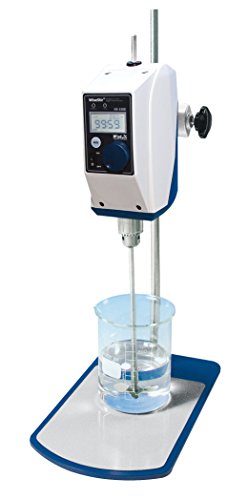 Witeg Labor-Rührwerk HS-100D-Set 20L 200-3000U/min, digitale Steuerung, High-Speed, inklusive Propeller-Rührer PL015, Klemme und Stativ, LCD-Display Witeg Labor-Rührwerk HS-100D-Set 20L 200-3000U/min, digitale Steuerung, High-Speed, inklusive Propeller-Rührer PL015, Klemme und Stativ, LCD-Display von Witeg