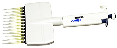 Witeg Pipette WITOPET economy, höchste Präzision und Genauigkeit, preiswerte Einkanalpipette, ideal für Einsteiger, DE-M, 0.5 µL-10 µL Witeg Pipette WITOPET economy, höchste Präzision und Genauigkeit, preiswerte Einkanalpipette, ideal für Einsteiger, DE-M, 0.5 µL-10 µL von Witeg