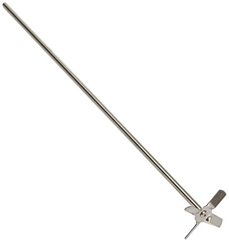 Witeg Propellerrührer PL015 4 Flügel Ø70mm, Stange Ø8mm, für Labor-Rührwerke HS und HT von Witeg