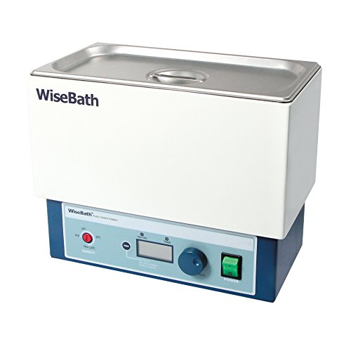 Witeg Wasserbad WB-11 11L bis 100°C, aus Edelstahl inklusive Flachdeckel, LCD-Anzeige mit Beleuchtung von Witeg