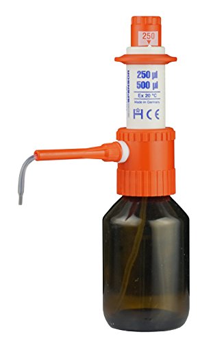 witeg Dispenser Minispensor, 250 µl + 500 µl, die sparsame Alternative zu Mikroliterpipetten, DE-M, made in Germany von Witeg