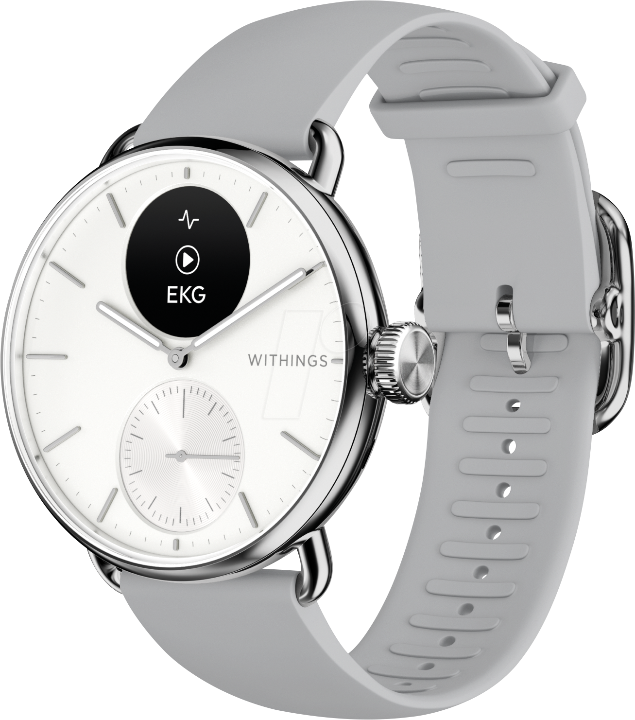 WITHINGS HWA10-2 - SmartWatch, Scanwatch 2, 38 mm, weiß von Withings