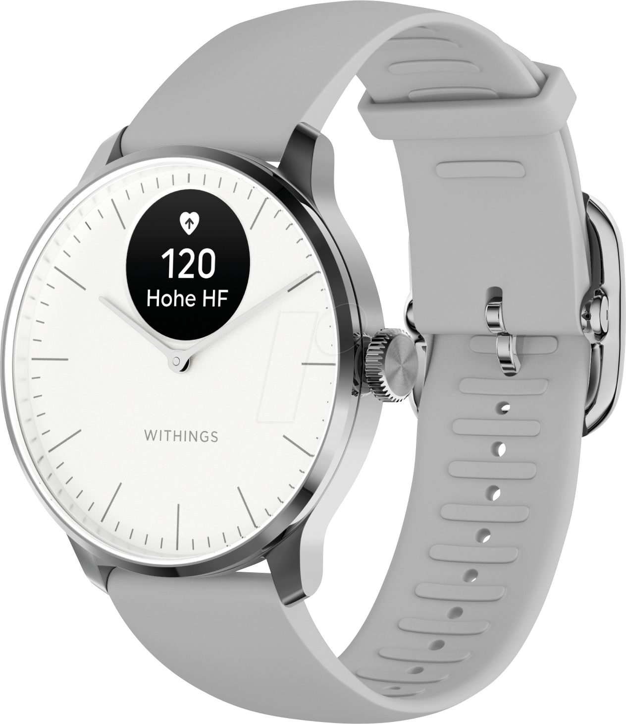 WITHINGS HWA11-3 - SmartWatch, Scanwatch Light, 37 mm, weiß von Withings