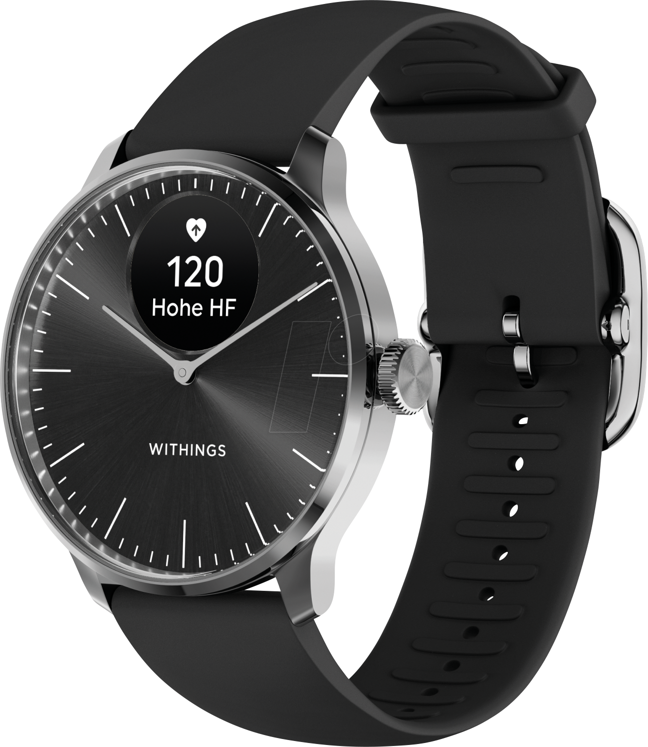WITHINGS HWA11-5 - SmartWatch, Scanwatch Light, 37 mm, schwarz von Withings