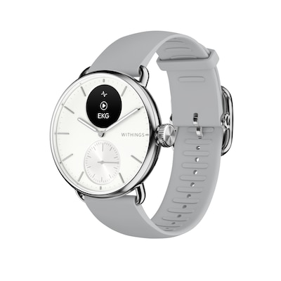 Withings ScanWatch 2 38mm weiß EKG, Blutsauerstoffgehalt, Schlafüberwachung von Withings