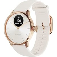 Withings ScanWatch Light rosegold weiß Herzfrequenzmessung, Schlafüberwachung von Withings