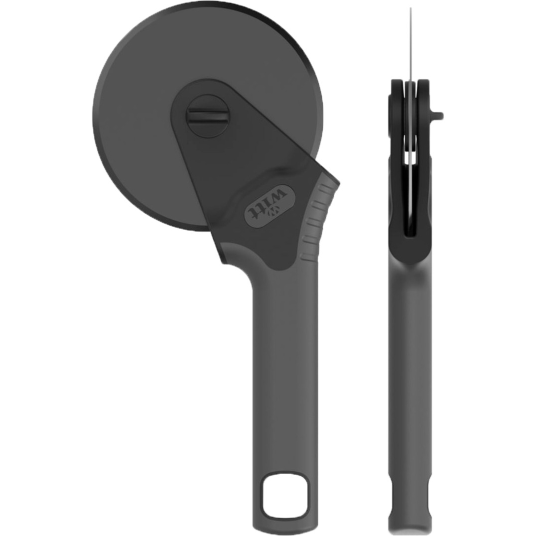 Pizza-Schneiderad Black Edition, mit Softgriff, Messer Pizza-Schneiderad Black Edition, mit Softgriff, Messer von Witt