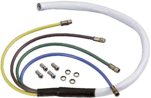 Wittenberg Antennen SAT Anschlusskabel [4x F-Stecker - 1x F-Stecker] 16.00m 100 dB Weiß von Wittenberg Antennen