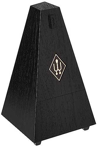 Wittner Metronom 845161 Kunststoffgehäuse ohne Glocke Taktell Pyramidenform schwarz von Wittner