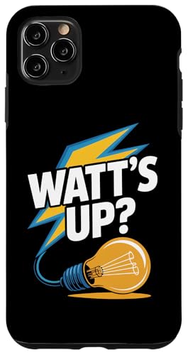 Watt's Up Glühbirne Humor Funny Slogan Hülle für iPhone 11 Pro Max Watt's Up Glühbirne Humor Funny Slogan Hülle für iPhone 11 Pro Max von Witty Electrical Humor Puns Enthusiasts