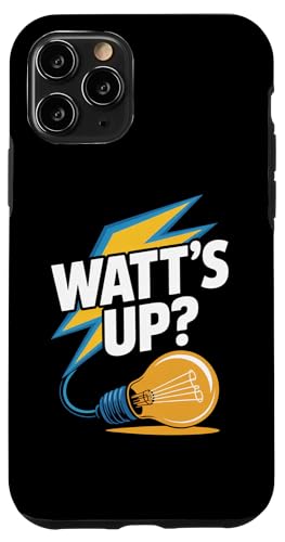 Watt's Up Glühbirne Humor Funny Slogan Hülle für iPhone 11 Pro Watt's Up Glühbirne Humor Funny Slogan Hülle für iPhone 11 Pro von Witty Electrical Humor Puns Enthusiasts