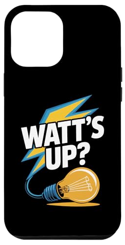 Watt's Up Glühbirne Humor Funny Slogan Hülle für iPhone 12 Pro Max Watt's Up Glühbirne Humor Funny Slogan Hülle für iPhone 12 Pro Max von Witty Electrical Humor Puns Enthusiasts