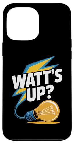 Watt's Up Glühbirne Humor Funny Slogan Hülle für iPhone 13 Pro Max Watt's Up Glühbirne Humor Funny Slogan Hülle für iPhone 13 Pro Max von Witty Electrical Humor Puns Enthusiasts
