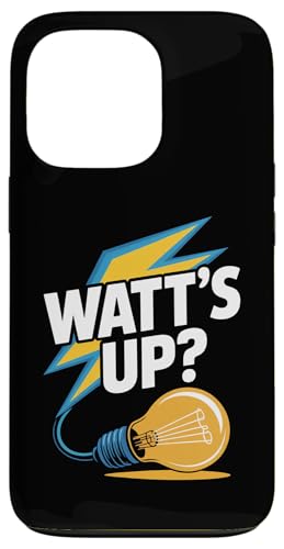 Watt's Up Glühbirne Humor Funny Slogan Hülle für iPhone 13 Pro Watt's Up Glühbirne Humor Funny Slogan Hülle für iPhone 13 Pro von Witty Electrical Humor Puns Enthusiasts