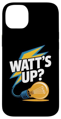 Watt's Up Glühbirne Humor Funny Slogan Hülle für iPhone 14 Plus Watt's Up Glühbirne Humor Funny Slogan Hülle für iPhone 14 Plus von Witty Electrical Humor Puns Enthusiasts