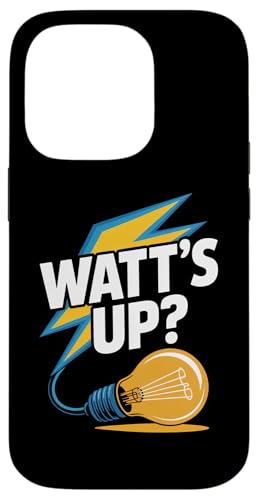 Watt's Up Glühbirne Humor Funny Slogan Hülle für iPhone 14 Pro Watt's Up Glühbirne Humor Funny Slogan Hülle für iPhone 14 Pro von Witty Electrical Humor Puns Enthusiasts