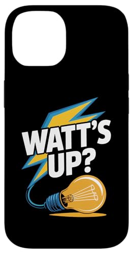 Watt's Up Glühbirne Humor Funny Slogan Hülle für iPhone 14 Watt's Up Glühbirne Humor Funny Slogan Hülle für iPhone 14 von Witty Electrical Humor Puns Enthusiasts