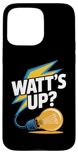 Watt's Up Glühbirne Humor Funny Slogan Hülle für iPhone 15 Pro Max Watt's Up Glühbirne Humor Funny Slogan Hülle für iPhone 15 Pro Max von Witty Electrical Humor Puns Enthusiasts
