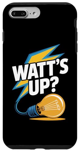 Watt's Up Glühbirne Humor Funny Slogan Hülle für iPhone 7 Plus/8 Plus Watt's Up Glühbirne Humor Funny Slogan Hülle für iPhone 7 Plus/8 Plus von Witty Electrical Humor Puns Enthusiasts
