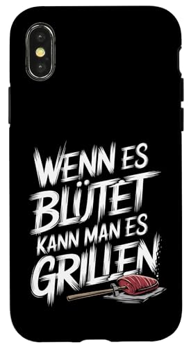 Wenn Es Blutet Kann Man Es Grillen, Lustig BBQ, Grill Hülle für iPhone X/XS Wenn Es Blutet Kann Man Es Grillen, Lustig BBQ, Grill Hülle für iPhone X/XS von Witzig Geschen Grillen Bbq Humor Fleisch Kochen