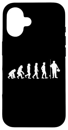 Evolution die Entwicklung des Menschen zum Angler Hülle für iPhone 16 Evolution die Entwicklung des Menschen zum Angler Hülle für iPhone 16 von Witzige Angel Designs für Angler & Fischer