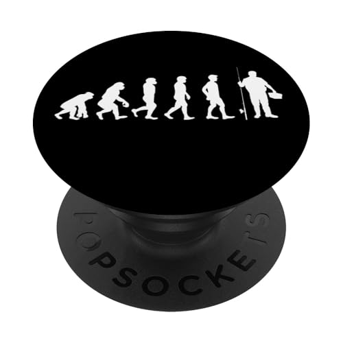 Evolution die Entwicklung des Menschen zum Angler PopSockets Klebender PopGrip Evolution die Entwicklung des Menschen zum Angler PopSockets Klebender PopGrip von Witzige Angel Designs für Angler & Fischer
