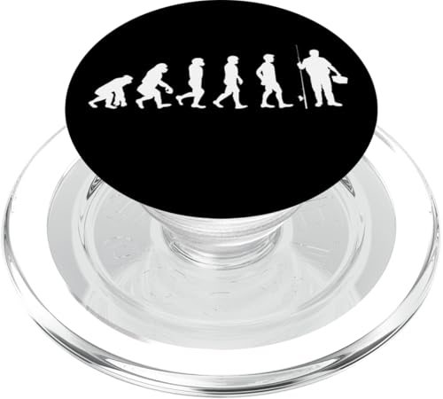 Evolution die Entwicklung des Menschen zum Angler PopSockets PopGrip für MagSafe Evolution die Entwicklung des Menschen zum Angler PopSockets PopGrip für MagSafe von Witzige Angel Designs für Angler & Fischer