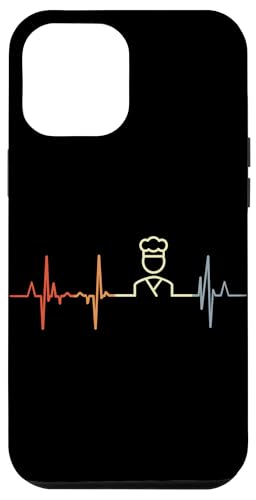 Vintage Bäcker Kardiogramm Bäckereiangestellte Pulsschlag Hülle für iPhone 12 Pro Max von Witzige Bäckereiangestellte Grafik Shirts