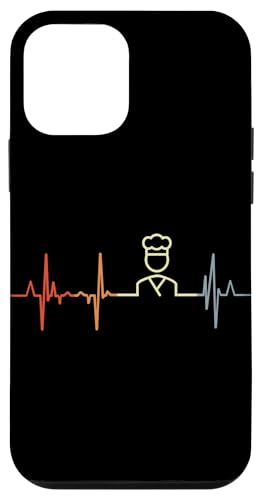 Vintage Bäcker Kardiogramm Bäckereiangestellte Pulsschlag Hülle für iPhone 12 mini von Witzige Bäckereiangestellte Grafik Shirts