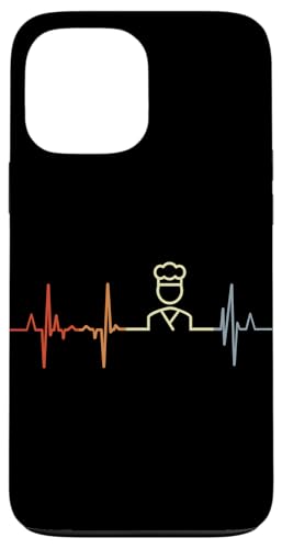 Vintage Bäcker Kardiogramm Bäckereiangestellte Pulsschlag Hülle für iPhone 13 Pro Max von Witzige Bäckereiangestellte Grafik Shirts