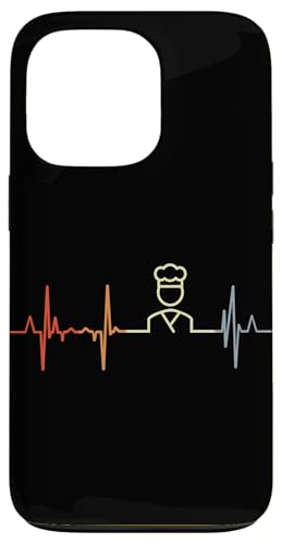Vintage Bäcker Kardiogramm Bäckereiangestellte Pulsschlag Hülle für iPhone 13 Pro von Witzige Bäckereiangestellte Grafik Shirts